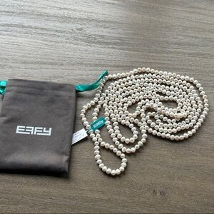 EFFY Elegant Fresh Water Pearl Necklace with Pouch one 96 inch strand.